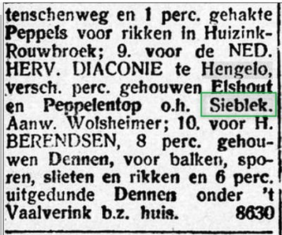 1922 G'bode Sieblek